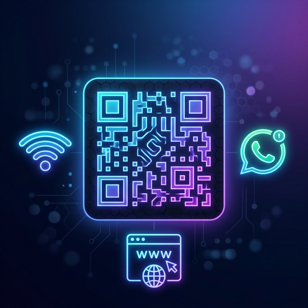 How to Create QR Codes for WiFi, WhatsApp, and Websites